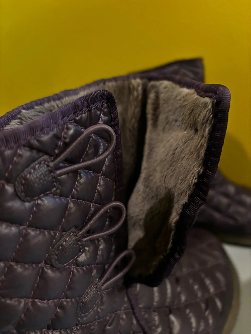 The North Face Quilted Mid-Calf Winter Boots in Dark Brown(HH)